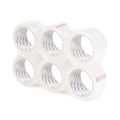 Clear Packing Tape 48 mm x 66 m, 6 Rolls